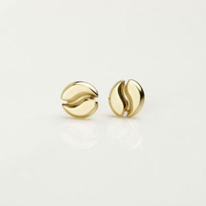 boucle d'oreille grain de café